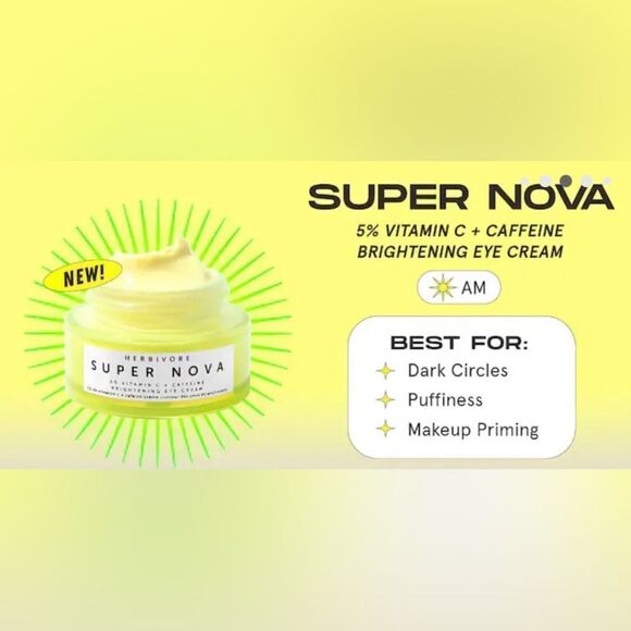 HERBIVORE SUPER NOVA 🍁Brightening Eye Cream - Picture 9 of 10